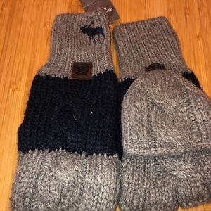 ABERCROMBIE & FITCH classic GLOVES MITTENS